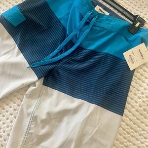 Sonoma Swim Trunks Cargo Board Shorts Swimwear Flexwear Summer Beach Men’s 34